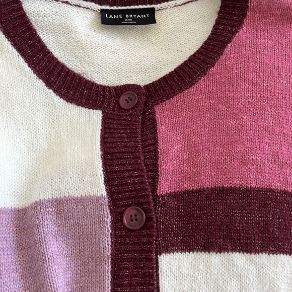Lane Bryant Striped Cardigan - Picture 6 of 6